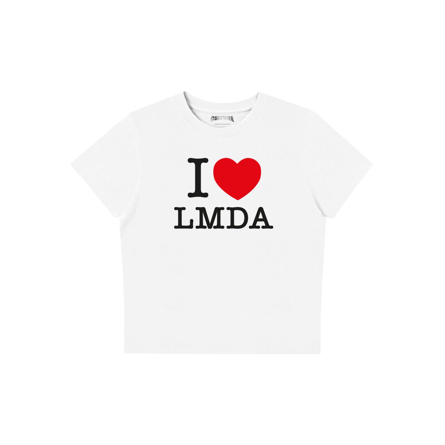 I LOVE LMDA Baby Tee