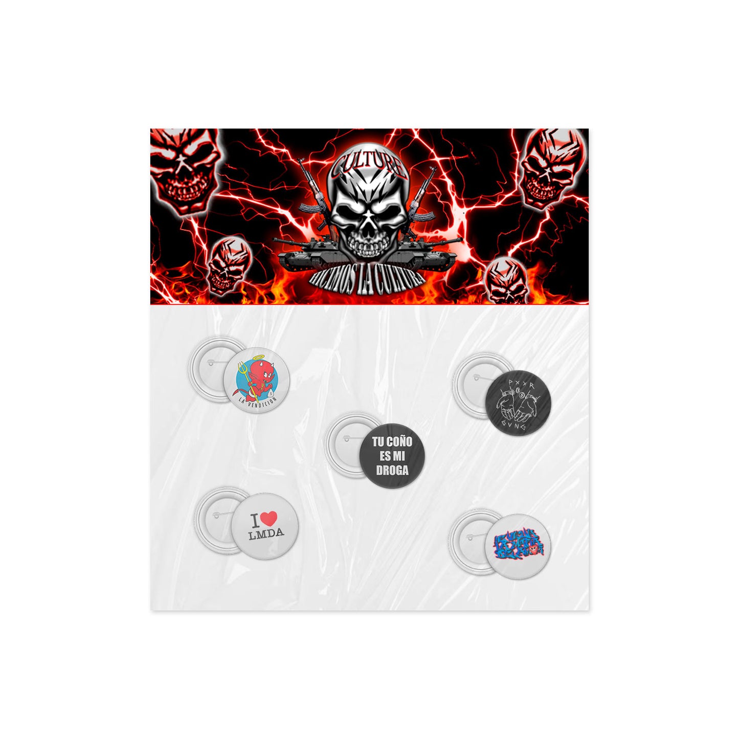 La Vendicion Botones